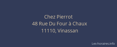 Chez Pierrot