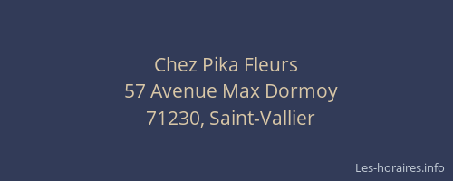 Chez Pika Fleurs