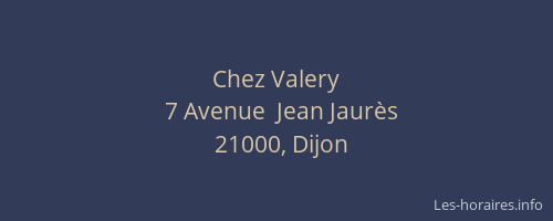 Chez Valery