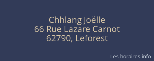 Chhlang Joëlle