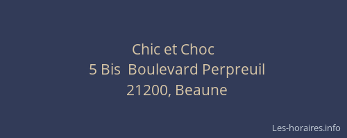 Chic et Choc