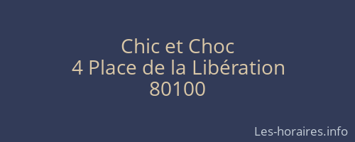 Chic et Choc