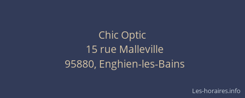 Chic Optic