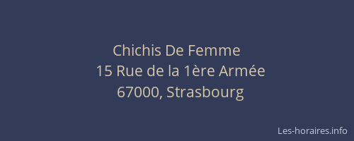 Chichis De Femme