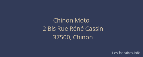 Chinon Moto