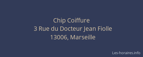 Chip Coiffure