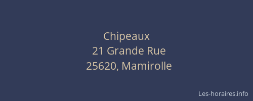 Chipeaux