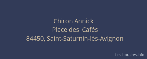 Chiron Annick