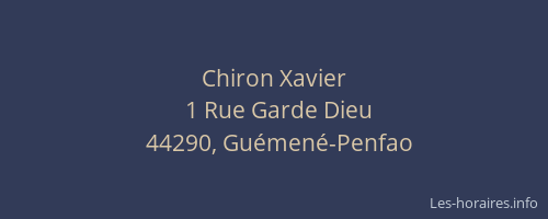 Chiron Xavier