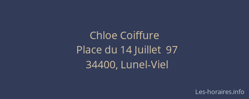 Chloe Coiffure