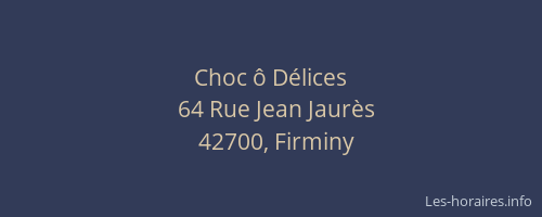 Choc ô Délices