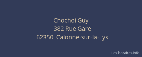 Chochoi Guy