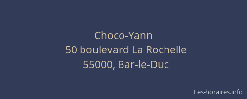 Choco-Yann