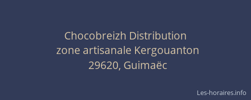 Chocobreizh Distribution