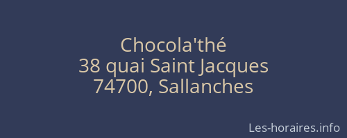 Chocola'thé