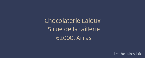 Chocolaterie Laloux