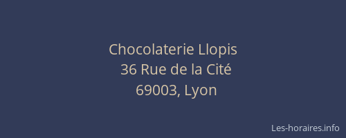 Chocolaterie Llopis