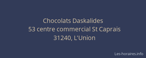 Chocolats Daskalides