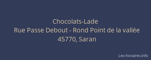Chocolats-Lade