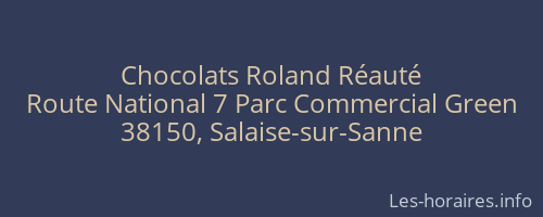 Chocolats Roland Réauté