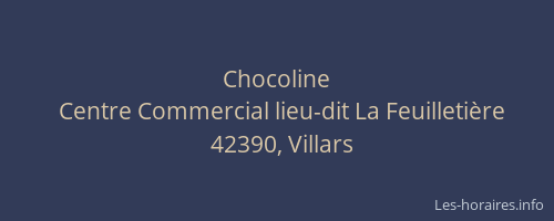 Chocoline