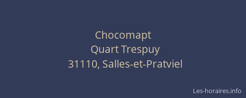 Chocomapt