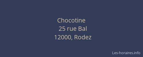 Chocotine