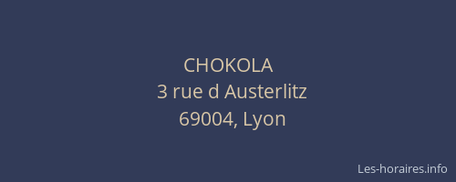 CHOKOLA