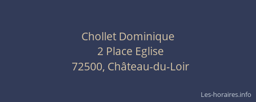 Chollet Dominique