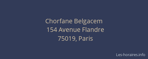Chorfane Belgacem