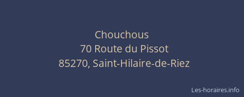 Chouchous