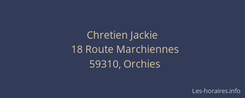 Chretien Jackie