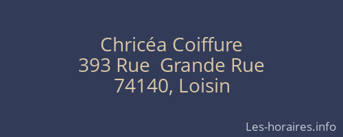 Chricéa Coiffure