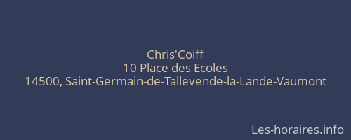 Chris'Coiff