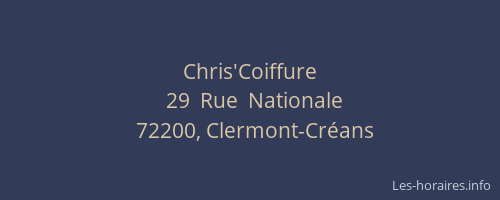 Chris'Coiffure