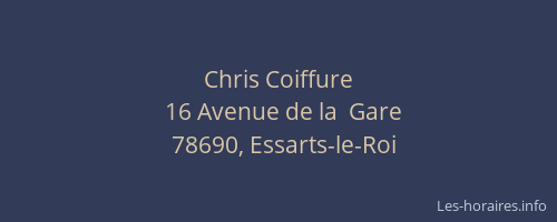 Chris Coiffure