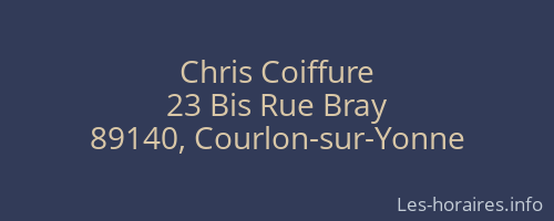 Chris Coiffure