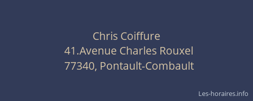 Chris Coiffure