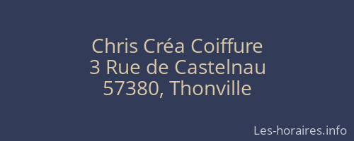 Chris Créa Coiffure