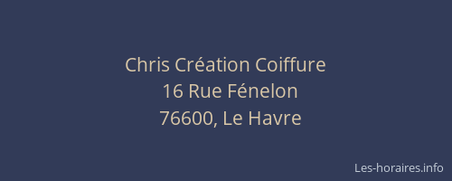 Chris Création Coiffure