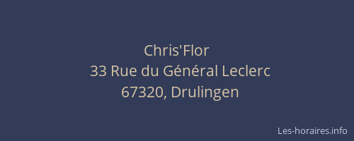 Chris'Flor