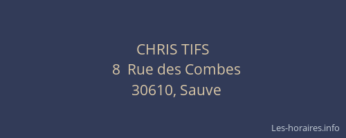 CHRIS TIFS