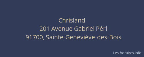 Chrisland
