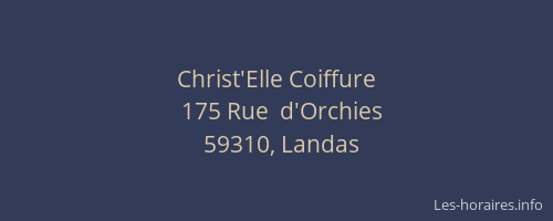 Christ'Elle Coiffure