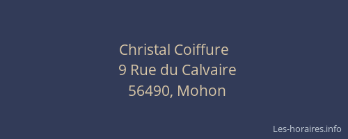 Christal Coiffure