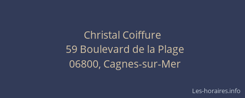 Christal Coiffure