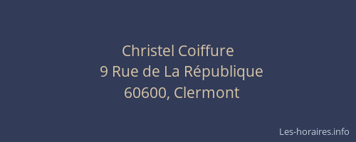 Christel Coiffure