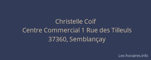 Christelle Coif