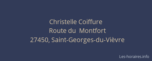Christelle Coiffure