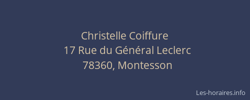 Christelle Coiffure